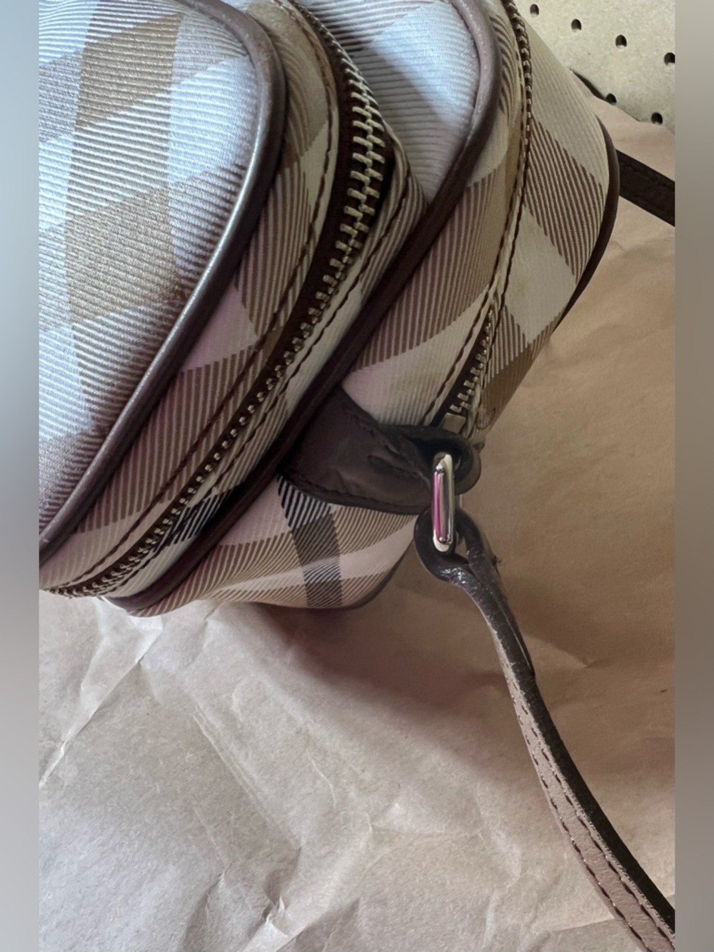 EUC Burberry Blue Label Classic Design  Crossbody! - Picture 5 of 13